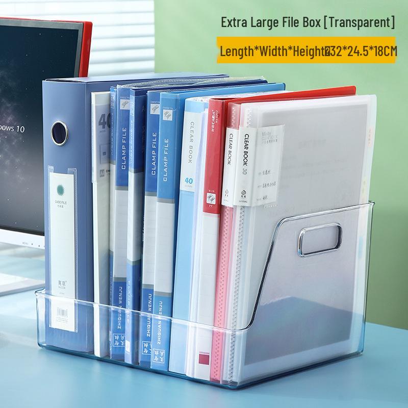 Transparent Picture Book Organizer for Students and Children