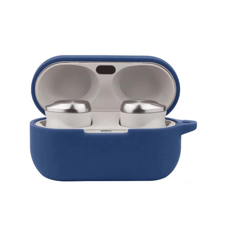 Silikon-Gehäuseabdeckung Hülle für Technics EAH-AZ80 Bluetooth-kompatibles kabelloses Headset Stoßfeste Schalen-Schutzhülle