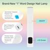 Handheld Mini Nail Lamp UV LED Nail Light For Curing All Gel Polish USB Rechargeable Quick Dry Manicure Machine Nails Art tool