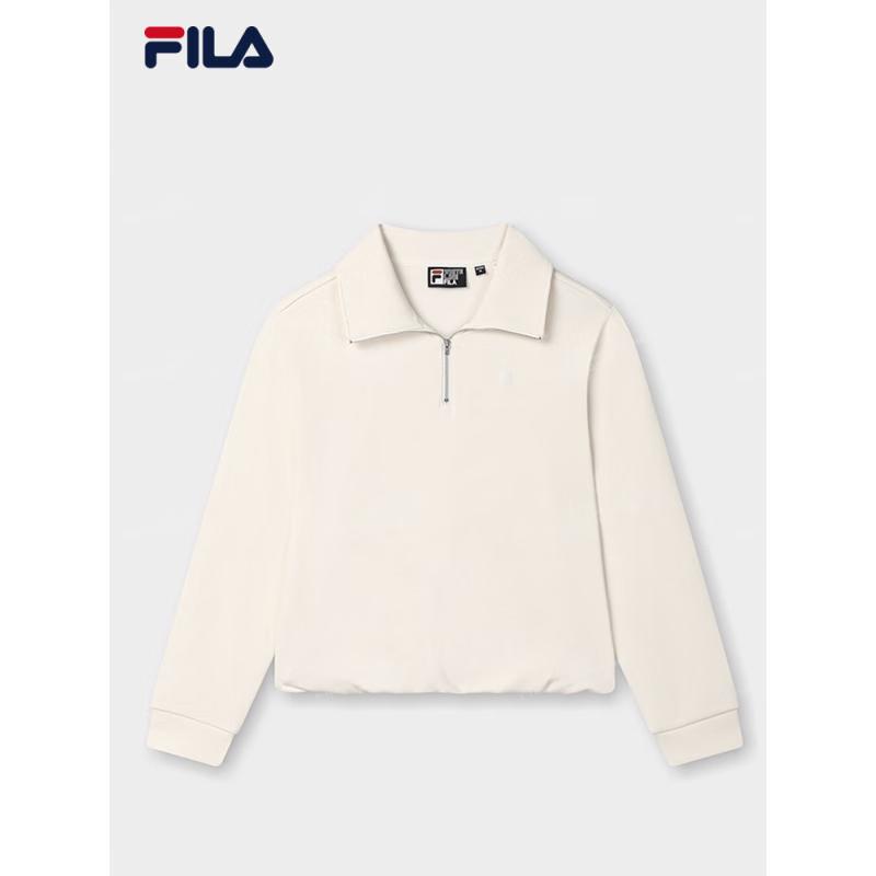 FILA Women s Half-Zip Knit Sweatshirt XL