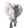 Lolita Girl Vintage Hat Victorian Bonnet Ruffles Maid Cosplay Bow Lace Hats For Women