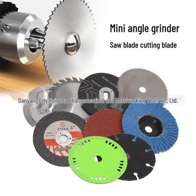 3-Inch Angle Grinder Accessories: 75mm Saw Blade, Grinding Wheel, Cutting Disc, Sanding Disc, Flap Disc Combo Set