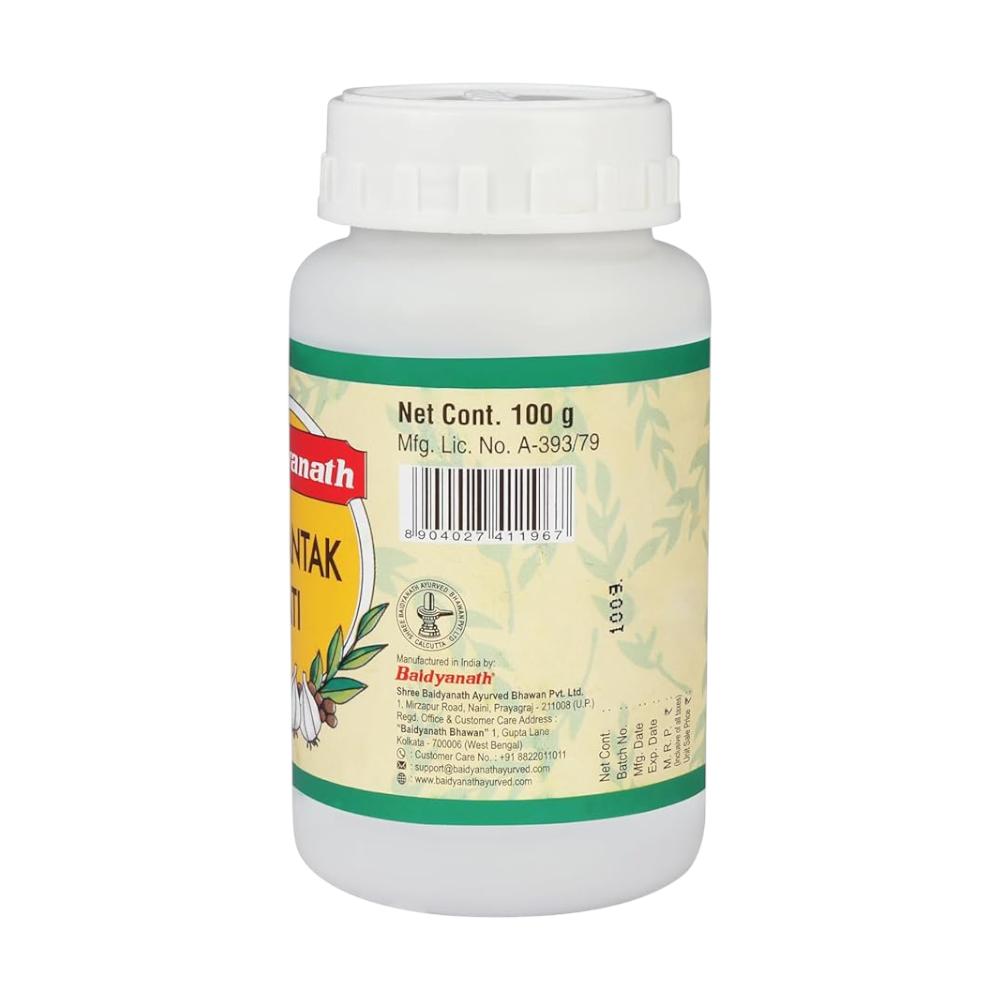 Baidyanath Gaisantak Bati 100gm Natural Ayurvedic Digestive Aid for Gas and Acidity Relief