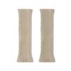 Trendy Y2K Knit Leg Warmers: Women's College Style Calf Socks, Cozy Scrunch Socks, and Warm Sleeves for Autumn/Winter