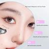 Waterproof Lower Eyelash Stamp Set Eyelash Seal Tool Eyeliner Pen Quick Dry Eye Liner Reusable Eyelash Stamp Set Makeup Women