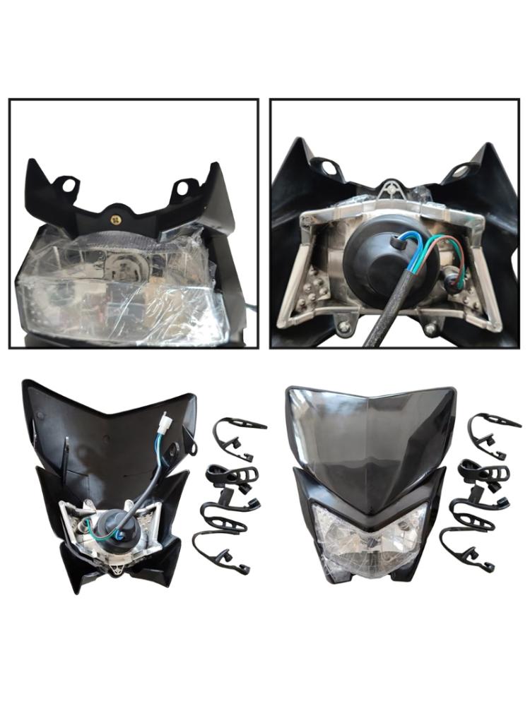 12V Headlight Indicator for /  Dirt Pit Bike Motocross Motorcycle Accessory  Headlamp Replacement