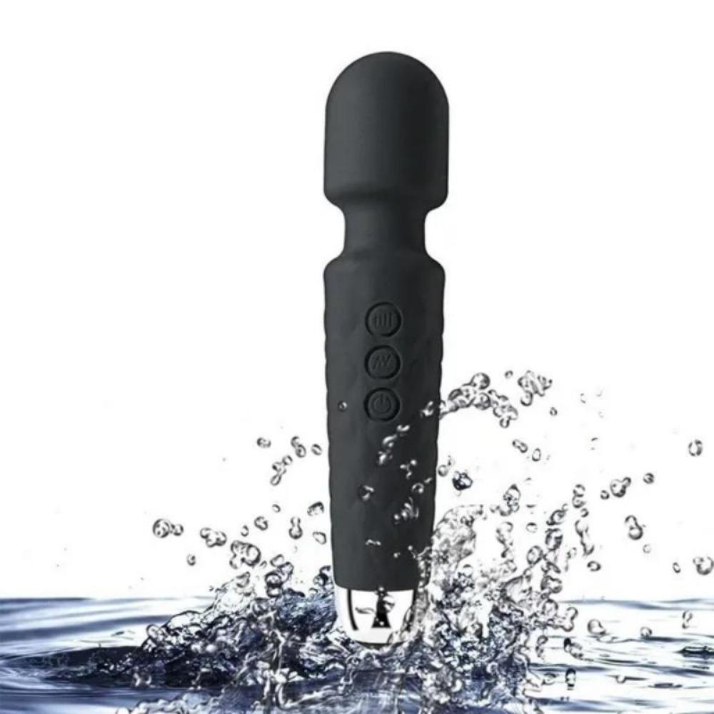 Leistungsstarker Zauberstab, 8 Geschwindigkeiten und 20 Vibrationsmuster, AV-Vibrator, Sexspielzeug für Frauen, Klitoris, Sexshop, G-Punkt, vibrierender Dildo, Bullet