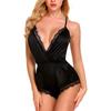 Women's Sexy Underwear Cut-out Open Back Hanging Neck Style Sling Bodysuit