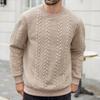 New Style Sweatshirts Versatile Long-sleeved Solid Color Round Neck Pullover Jackets Sweatshirts for Men
