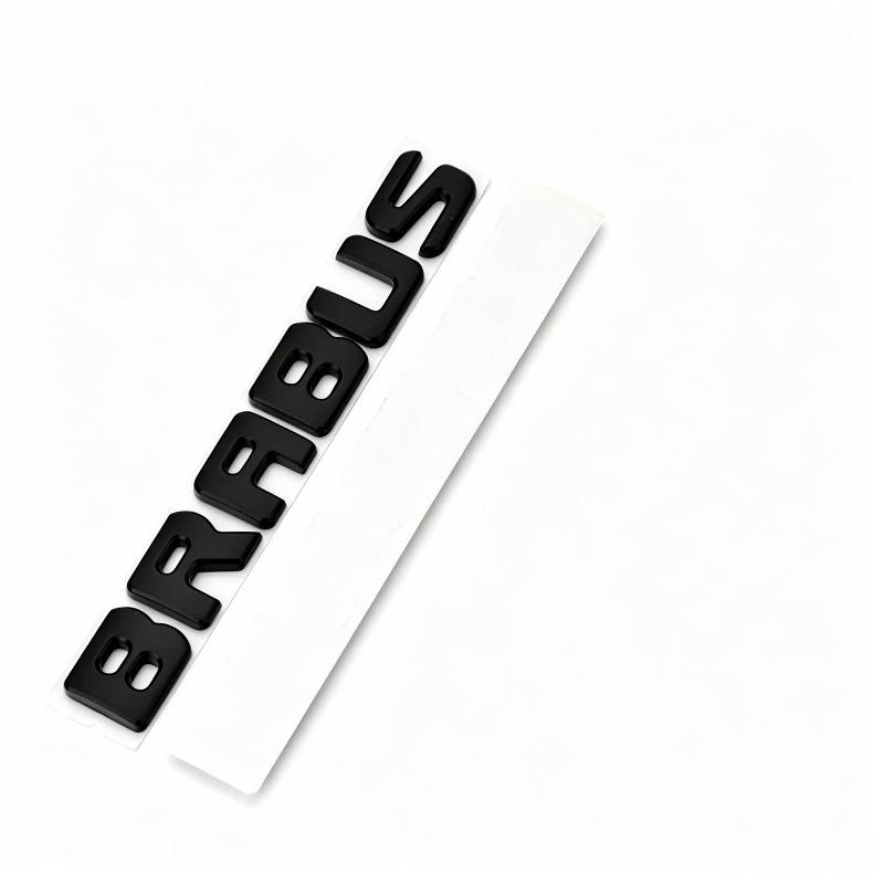 Suitable Babos BRABUS Alphabet Car Label Body Tailbox Label Alphabet Car Label Car Label