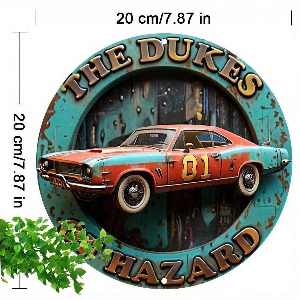 Tin Sign Wall Art Metal Painting 20x20cm Home Decor Vintage Rustic