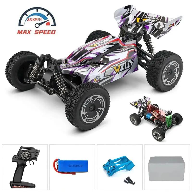 WLtoys 144010 75KM/H 2.4G RC Car Brushless 4WD Electric High Speed Off-Road Remote Control Drift Toys for Children Racing