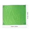 Outdoor Pocket Blanket Picnic Mat Waterproof Oxford Cloth Beach Blanket Sandproof MatGreen
