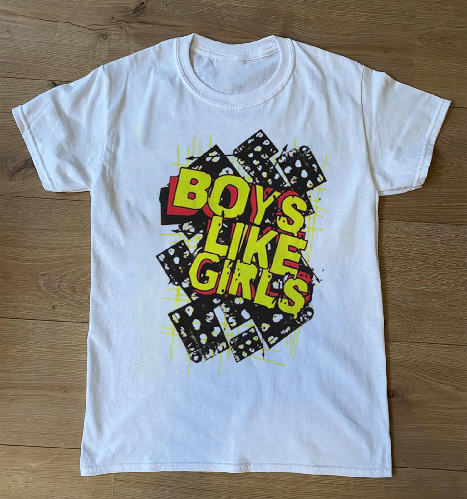 Collection Boys Like Girls Band White T Shirt All Size Gift Fan OB1081 M