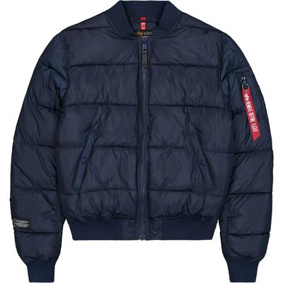 Alpha Industries Quilted MA-1 Logo Jacket