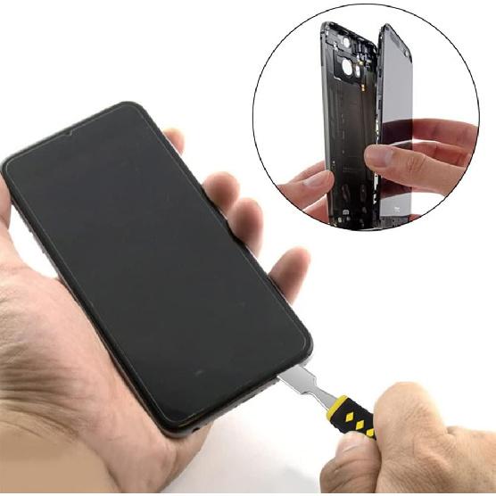 Metal Crowbars 6-Piece Set,Precision Electronics Repair Tools Metal Hand Tool Sets Professional Electronics Repair Tools for Mobile Phone Laptop