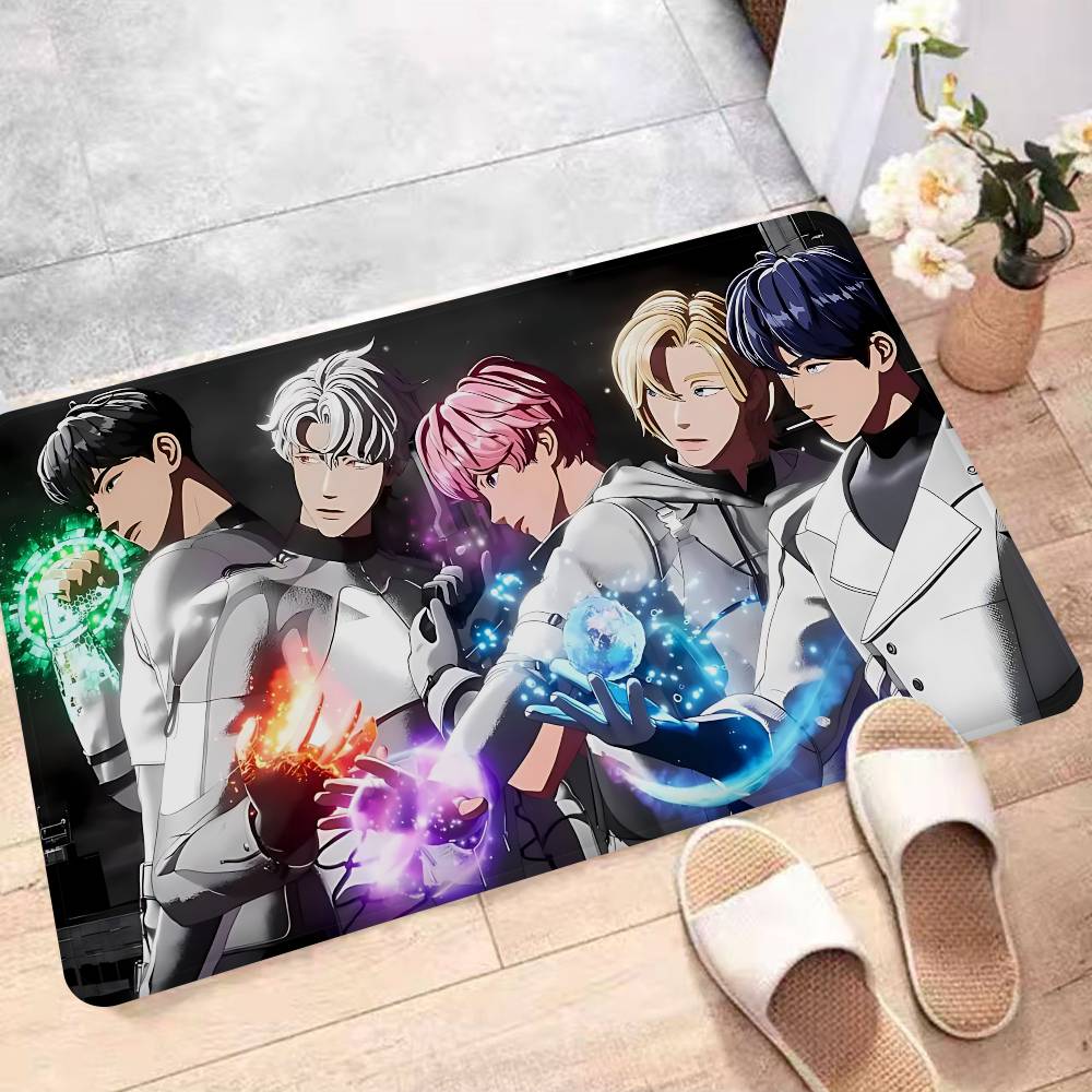 

KPOP PLAVE Kitchen Mat Cheaper Anti-slip Modern Living Room Balcony Printed Modern Home Decor 40x60cm