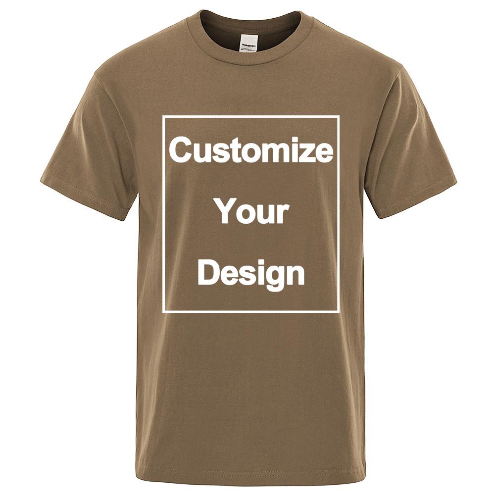 

Custom Cotton TShirts Womens Summer Short Sleeve Tops DIY LogoGraphic Basic ONeck Oversized T Shirts Casual Womans Clothes S