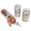 3pcs Foil Flakes Gold Silver Rose Gold Foil Resin Glitter Foil Flake Jewelry Crafts Making Accessory