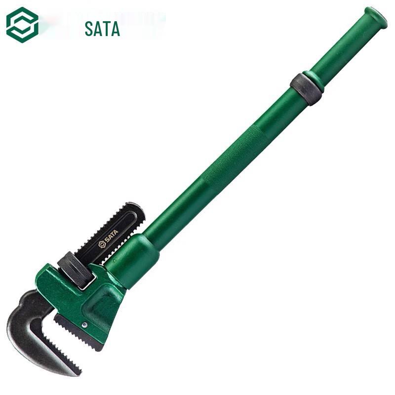 SATA 70838 Telescopic Heavy-Duty Pipe Wrench 36 inch