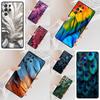 Bird Feathers Pattern Cell Phone Case for Samsung Galaxy S26 Ultra S25 S24 S23 S22 S21 S20 Note10 Cover