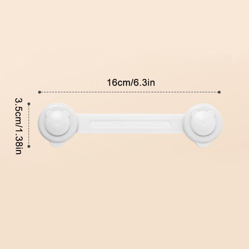 3 Stück/Los Kindersicherung Schutz von Kindern Baby Schublade Anti-Öffnen Schranktür Kühlschrank Anti-Quetsch Sicherheitsverschluss Schnalle