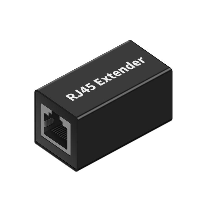 2Pcs RJ45 Ethernet Splitter 1-in-2 Network Adapter, CAT5e CAT6 LAN Cable Dual Port Coupler for Internet