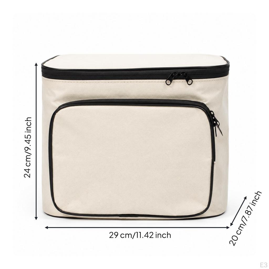 Electric Bike Rack Bag Waterproof Zipper Cycle Tail RearMounted for Commuters, Commuting, City