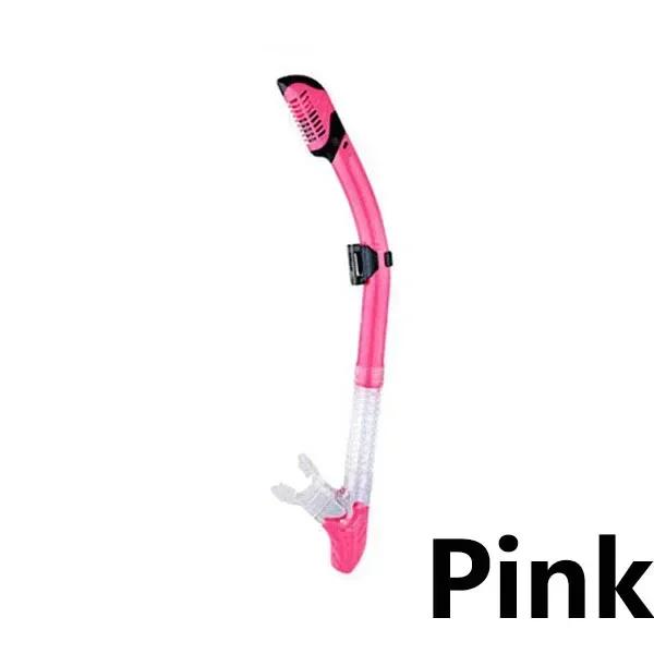 Silicone Snorkel Dry Breathing Tube Skin Dive Dry Snorkel Free Diving Snorkeling Equipment Swimming for Adult