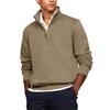 Men's  Leisure  Sports  Half  Zipper  Long  Sleeves  Hoodie