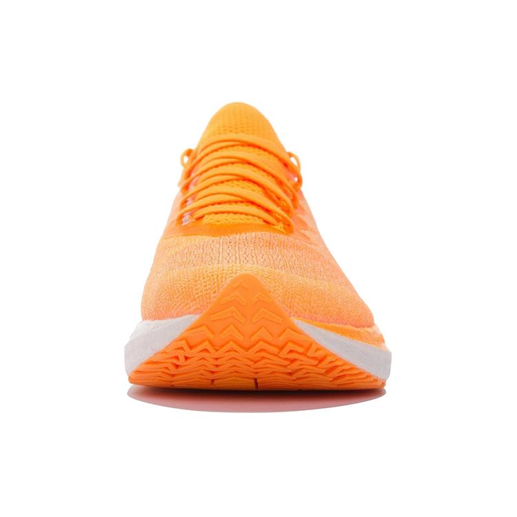New LINING Feidian Discovery Running Shoes Men Low Top Fluorescent Sweet Orange ARMS007-6