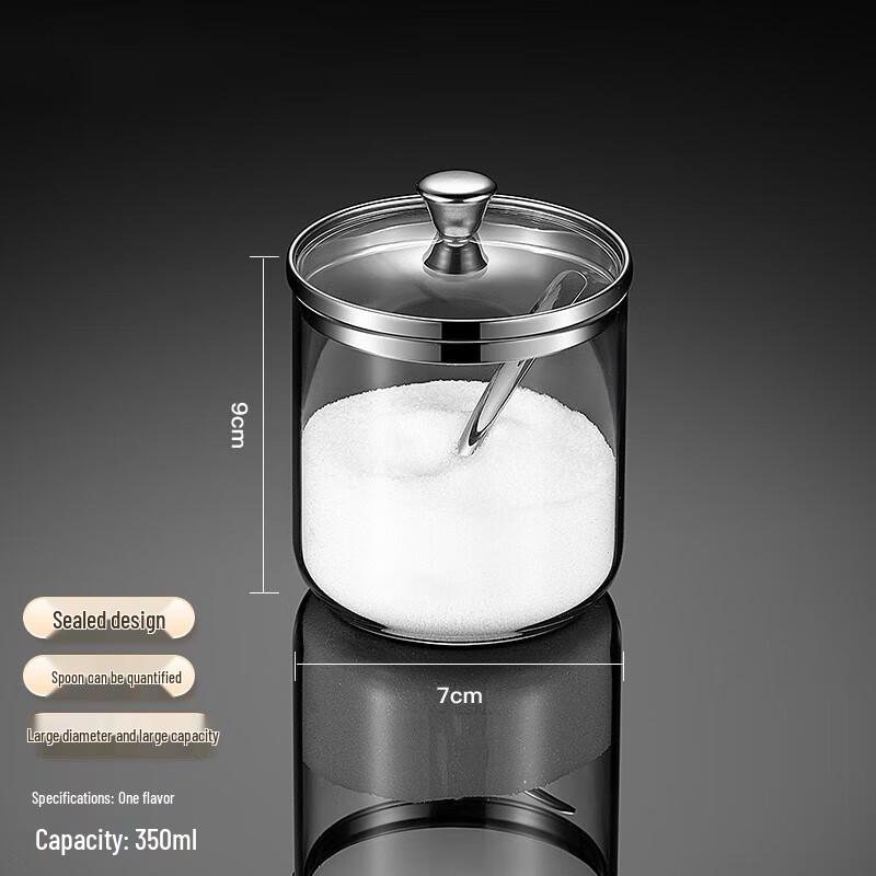 Yongduo Glass Seasoning Jar
