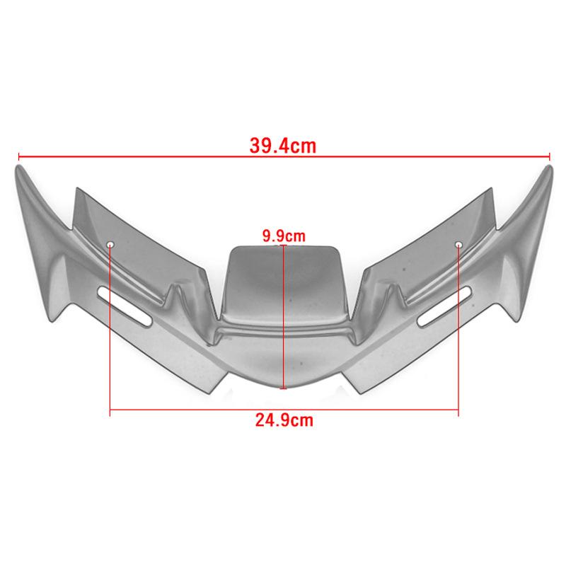 For YAMAHA Motorcycle Front Aerodynamic Fairing Winglets Carbon Fiber Cover Protection Guard YZF R15 V4 2021 2022 2023 R15M
