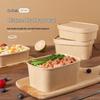 Nuoxian Food-Grade Disposable Kraft Paper Meal Boxes
