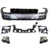 Mercedes GLE Coupe C167 2020 Rear Diffuser with Exhaust Tips - GLE53 AMG Upgrade