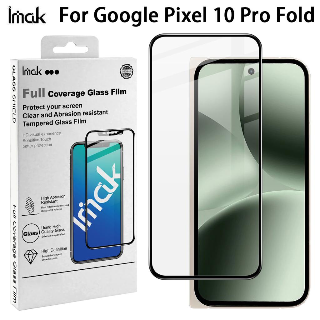 For Google Pixel 10 Pro Fold Glass IMAK Full Coverage Tempered Glass Film Pro+ Series 169mm