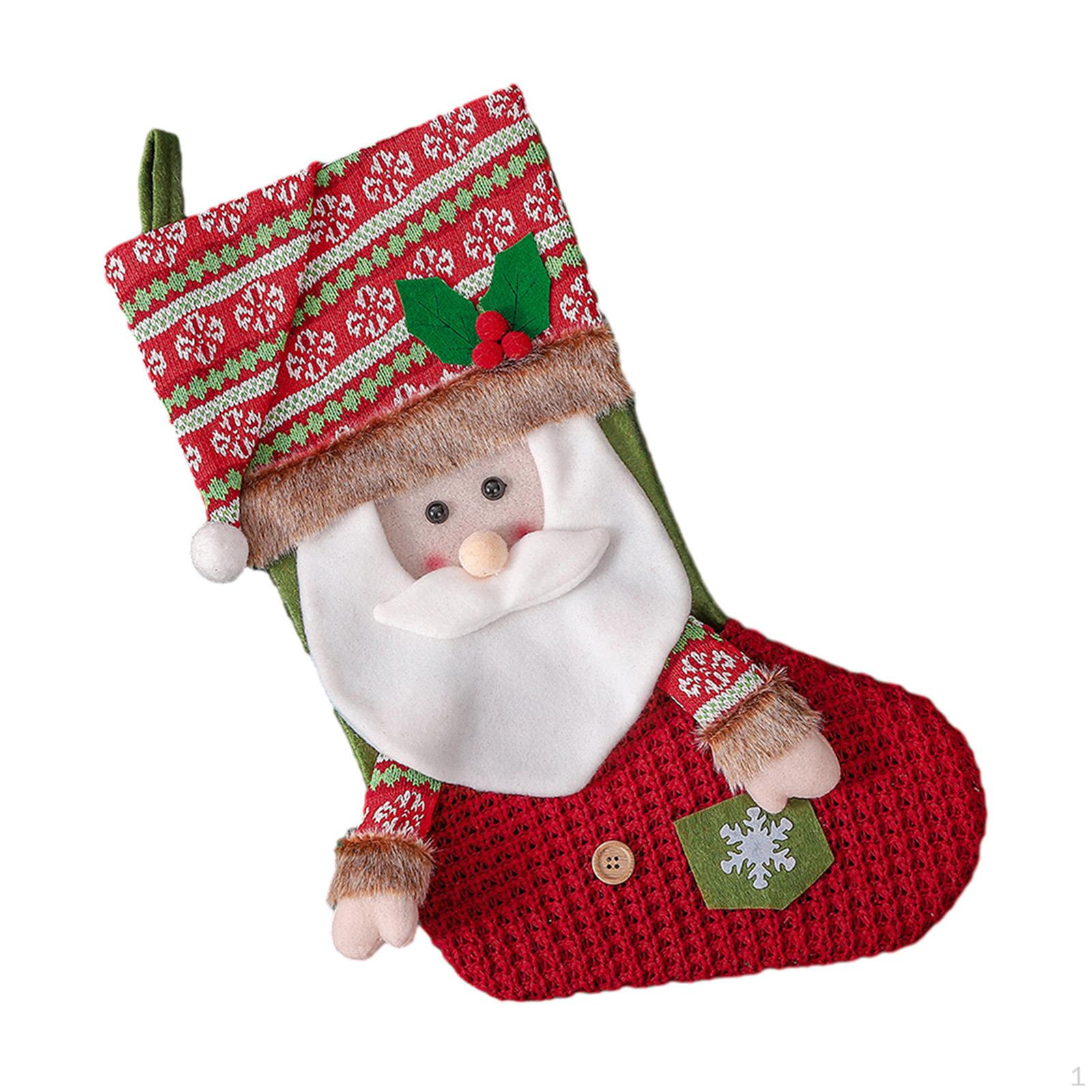 Christmas Hanging Stockings, Tree Decorations, Stockings for Restaurants, Home Santa