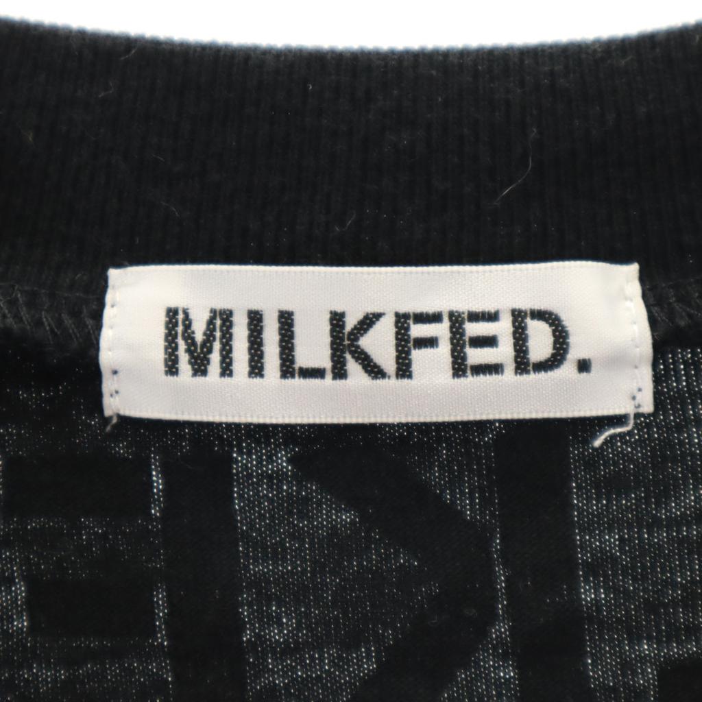 MILKFED. Short sleeve one piece ONE SIZE black Women Used