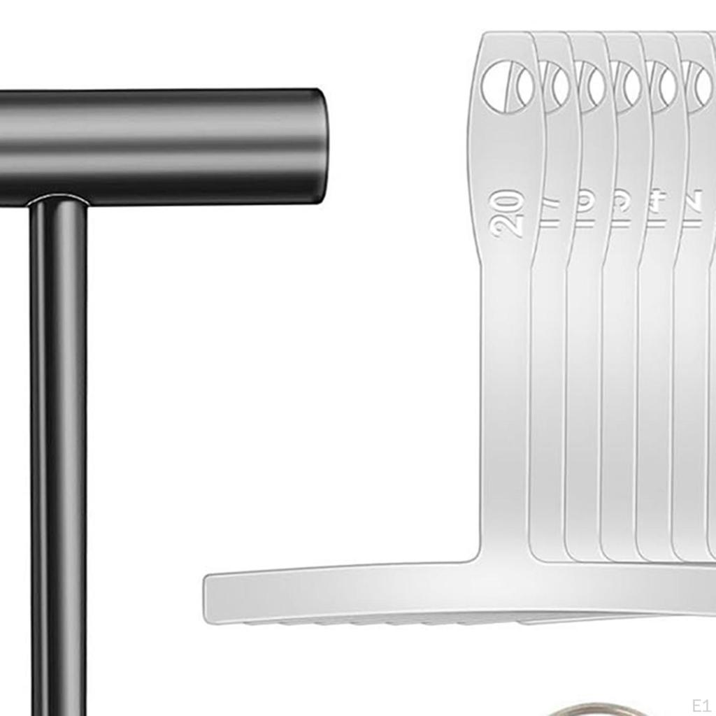 20 Pieces Guitar Rod Wrench Set Hex Wrenches, Maintenance Repair Tool Understring Radius Gauge for