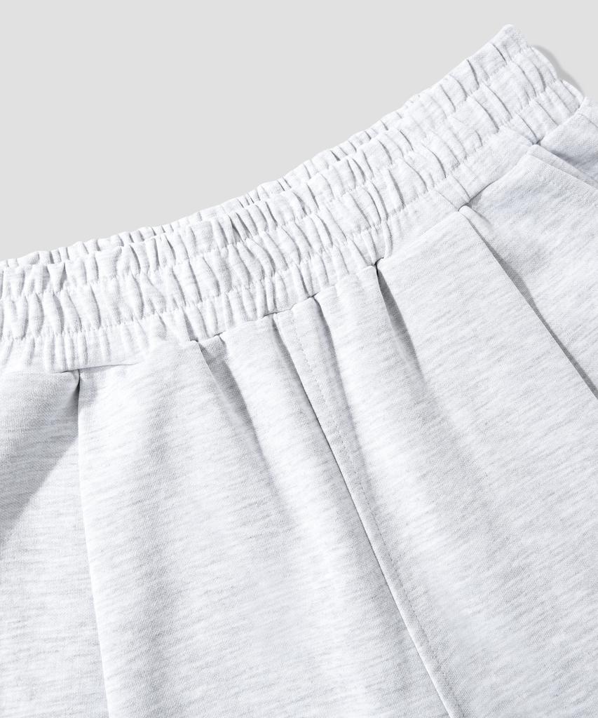 AGOD Carpenter Daimaru Sweat Wide Pants [White Melange]