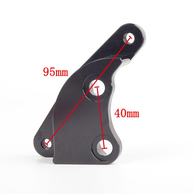 Für Thailand Honda Msx125 Motorrad CNC Bremszangenhalter Adapter Halterung Passend für Vorderradgabel 220mm Bremsscheibe