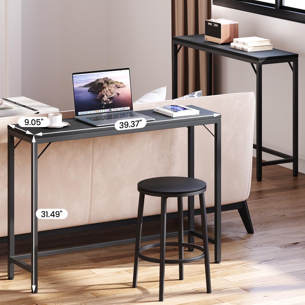 Narrow Console Sofa Table Entrance Table For Small Spaces Long Auxiliary Table For Corner Hallway Bedroom Living Room