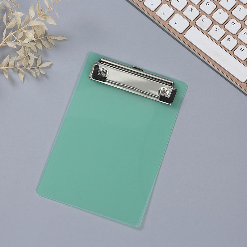 

Простой А6 Билл Планшет Блокнот для заметок Планшет с зажимом Папка для блокнота на кольцах Планшет для письма Зажимы Держатель для бумаги Офисные школьные принадлежности зелёный