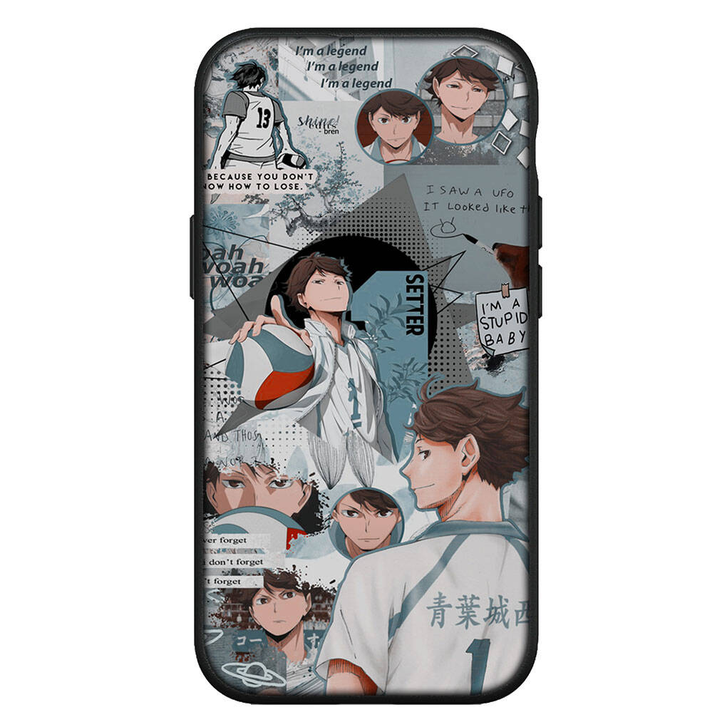 

для Samsung Galaxy S25 S24 S23 iPhone 17 16 15 Xiaomi Redmi Note 14 13 12 11 Plus Pro Max XR A37 A57 Чехол для телефона Haikyuu Ойкава Тоору OPPO Huawei Обложка for Samsung Galaxy A25 5G аэро