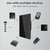 Tuya Smart US Standard WiFi Touch Switch, Single Live Wire, Tempered Glass, RF433.