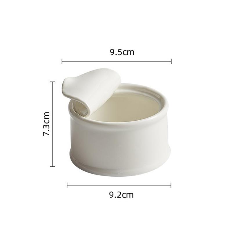 

Creative Can–Shaped Ceramic Bowl Dessert Bowl Home Tableware 1 Piece