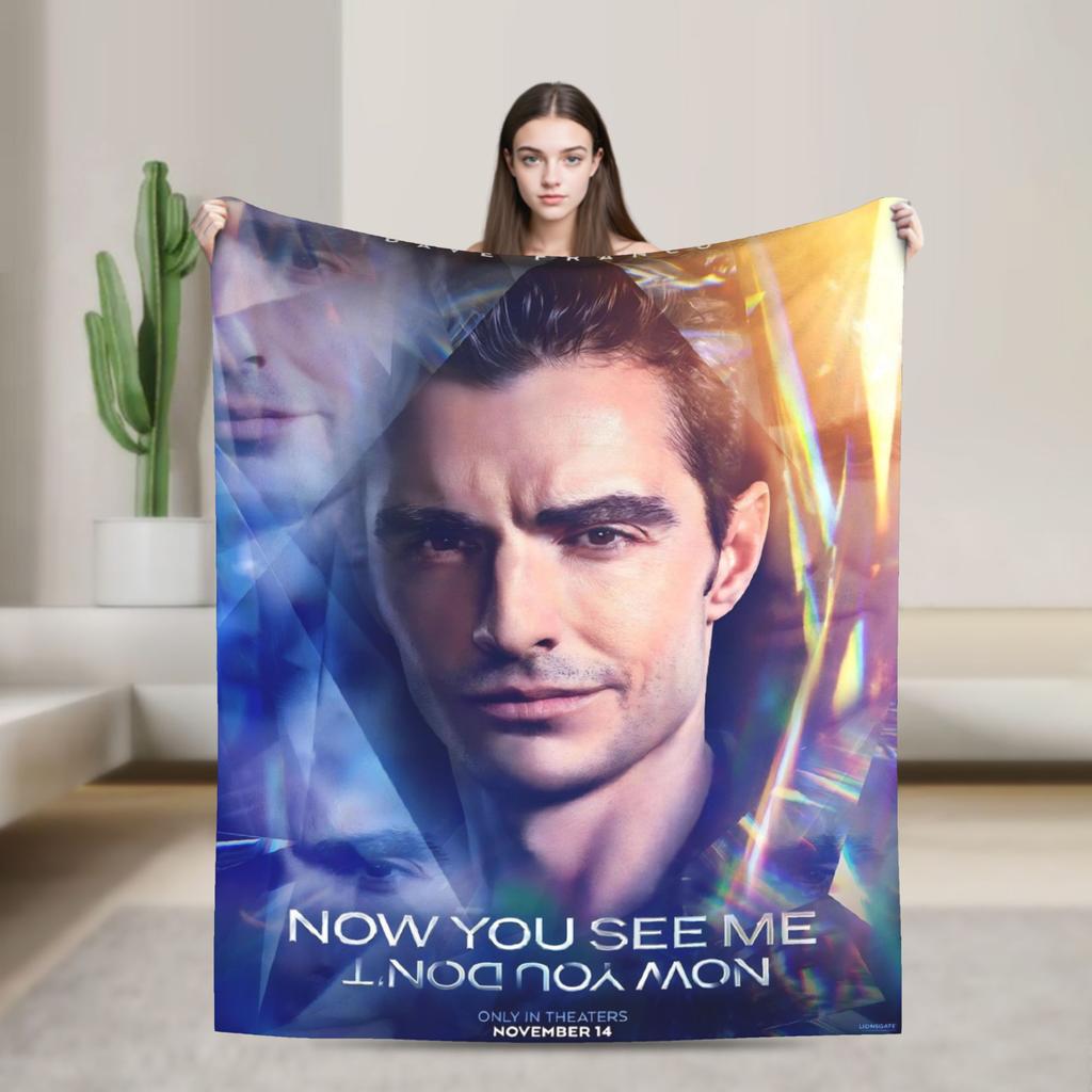 Now You See Me 3 Movie Blanket Quality Warm Soft Throw Blanket Winter Picnic Bedroom Graphic Bedspread