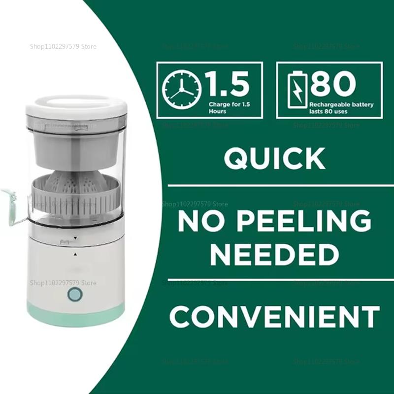 Portable Juice Juice Extractor Fully Automatic Fruit Household Juicer Automatic Orange Lemon Juice USB Extractor Extruder