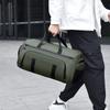 Large Capacity Travel Luggage Bag with Shoe Compartment Sports Fitness Handbag