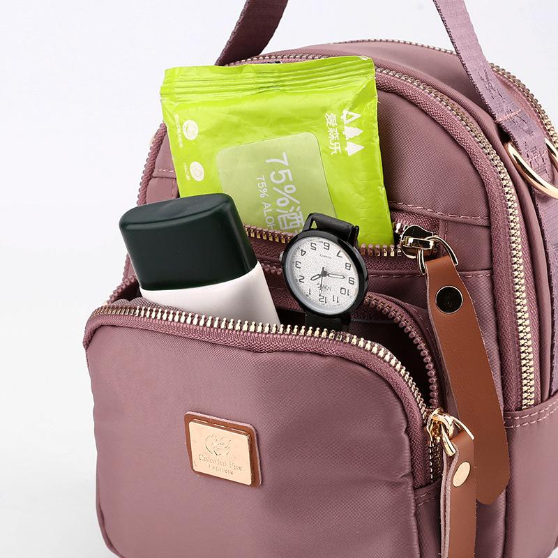 New shoulder bag women's outdoor leisure messenger bag simple portable mobile phone key change bag